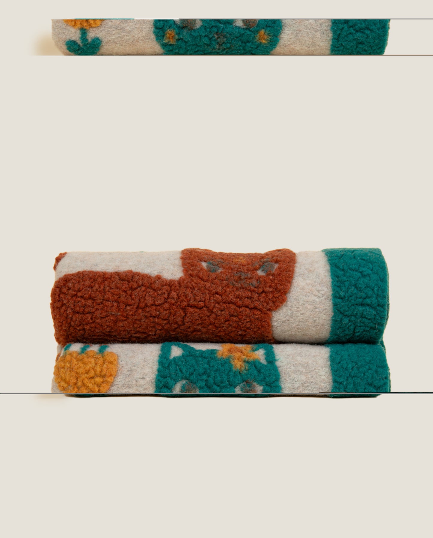 I FRATI HOME -Coperta lana cotta gatto