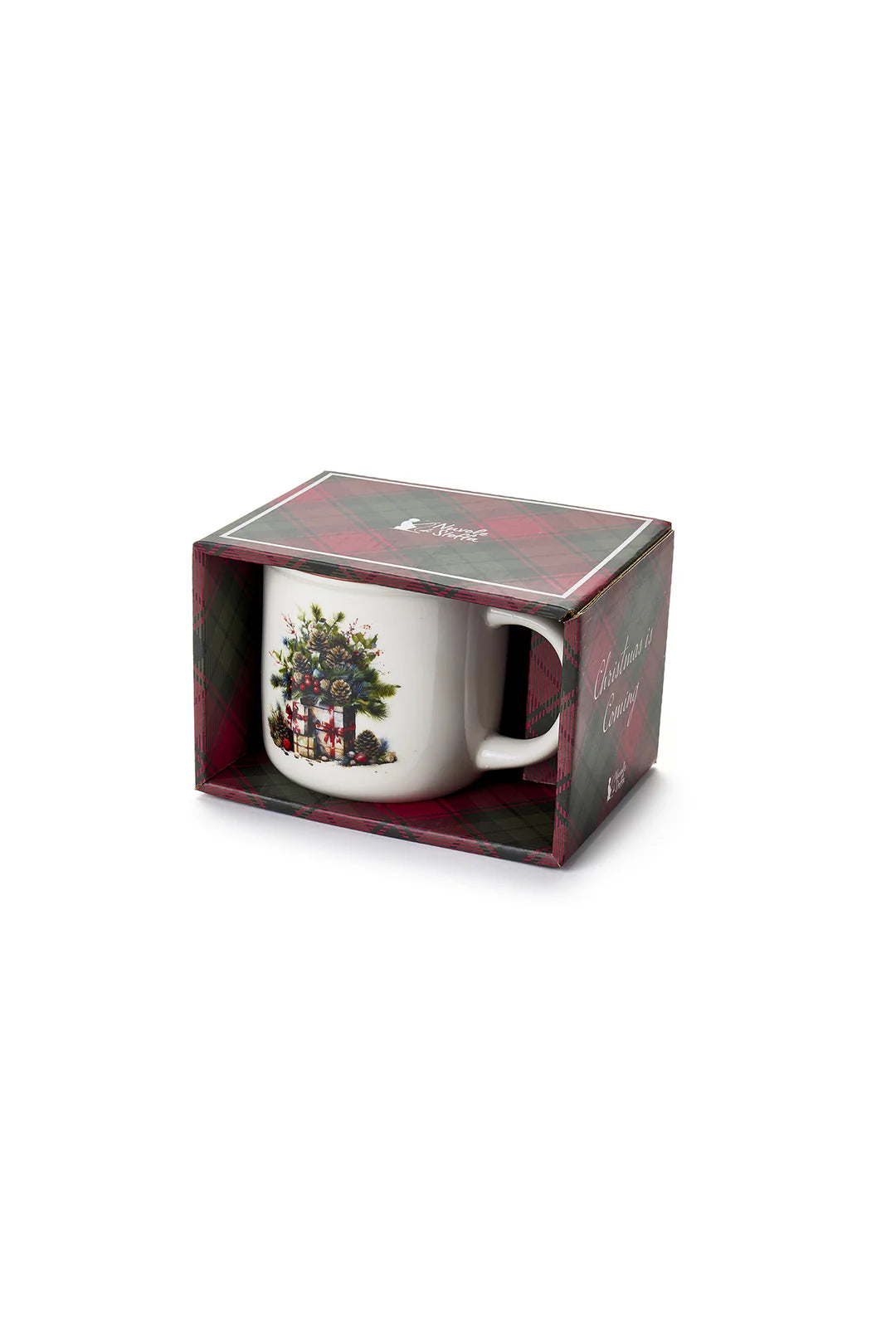 Nuvole di stoffa TAZZA CHRISTMAS COMING 9.4x7.2x8.7