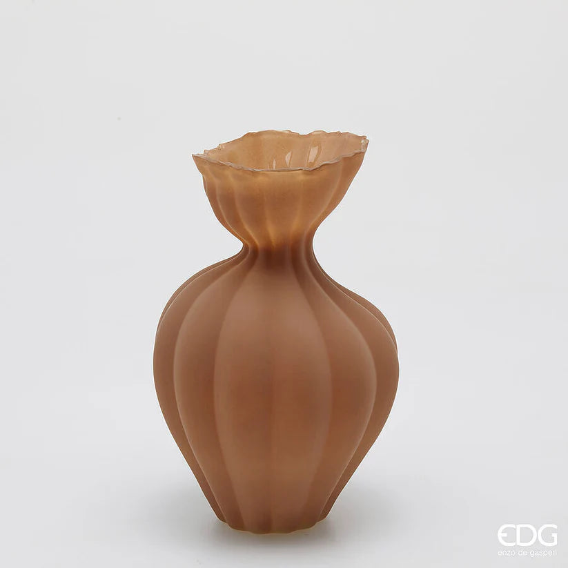 EDG -Vaso sinuoso verde