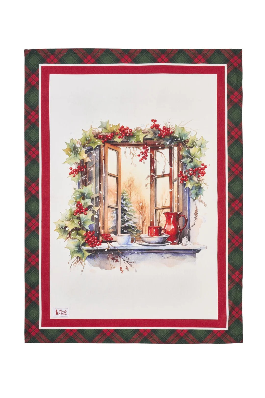 Nuvole di stoffa -strofinaccio natale fantasie assortite