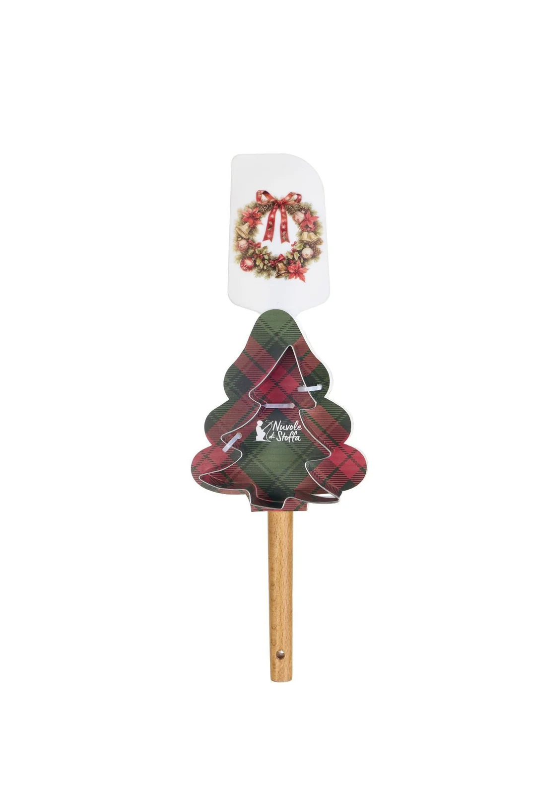 Nuvole di stoffa -spatola con stampino 6 fantasie assortite