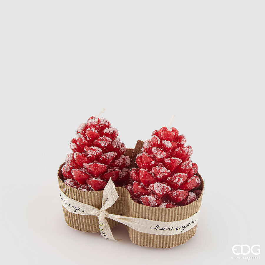 EDG -Candela pigna set 2 pz