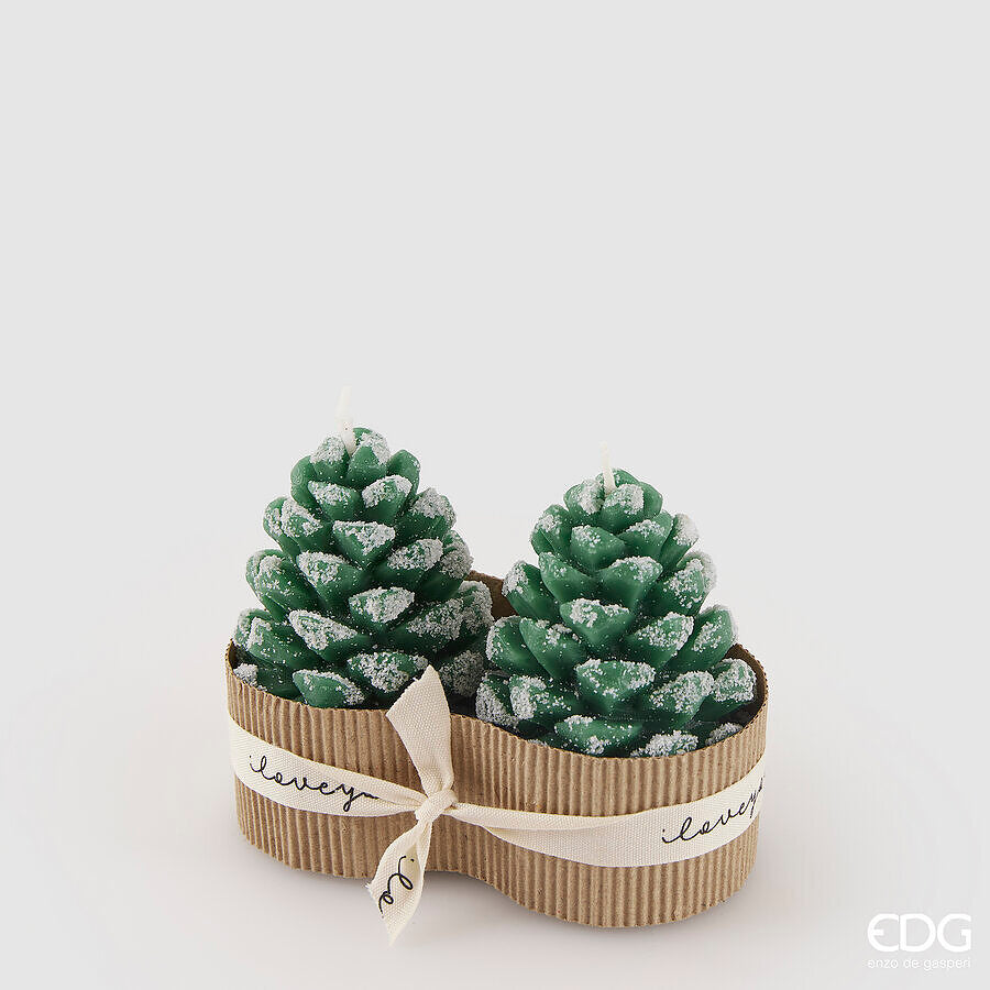 EDG -Candela pigna set 2 pz