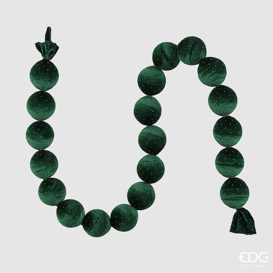 EDG - Festone con 20 sfere con strass