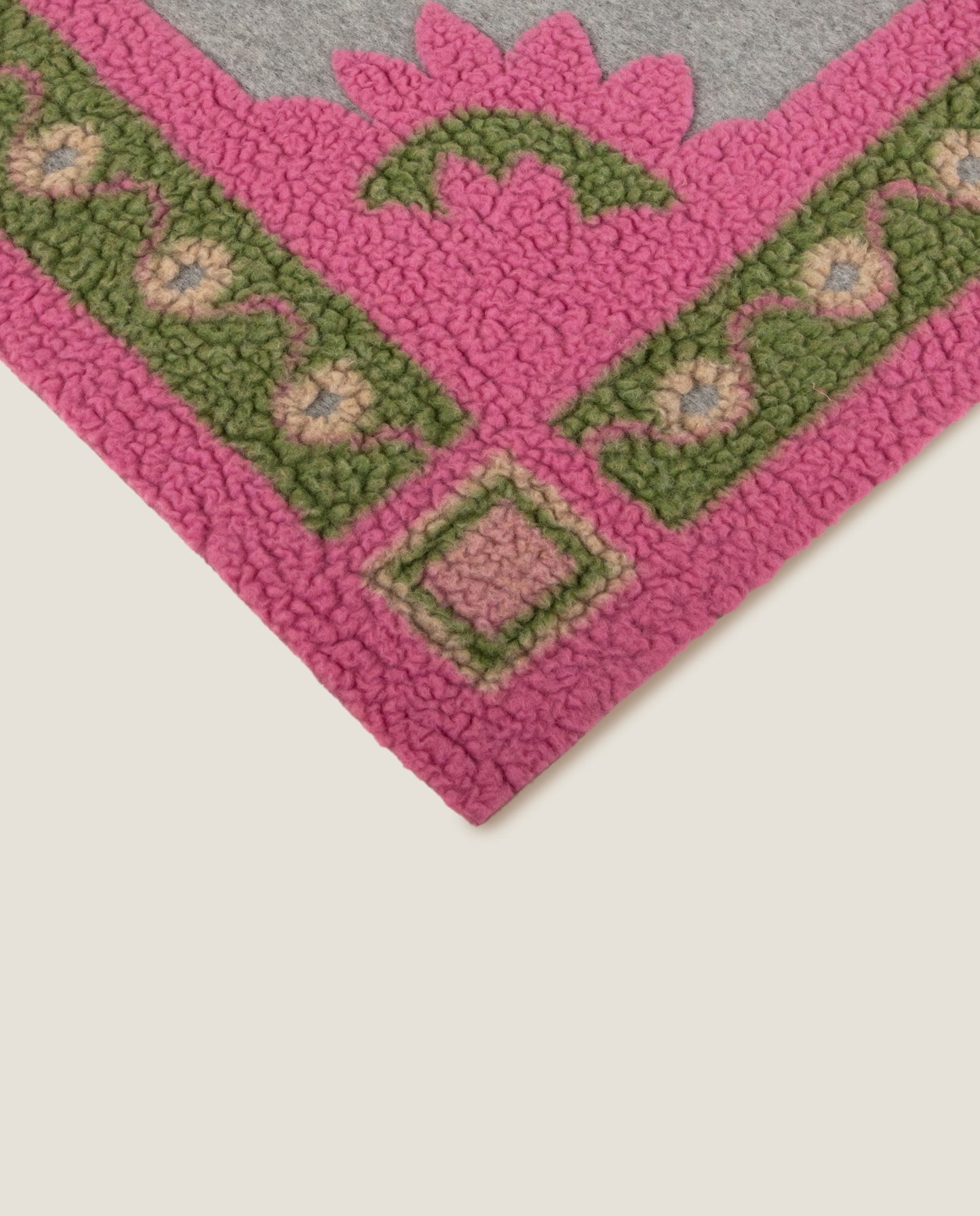 I FRATI HOME -Coperta trionfale grigio e rosa