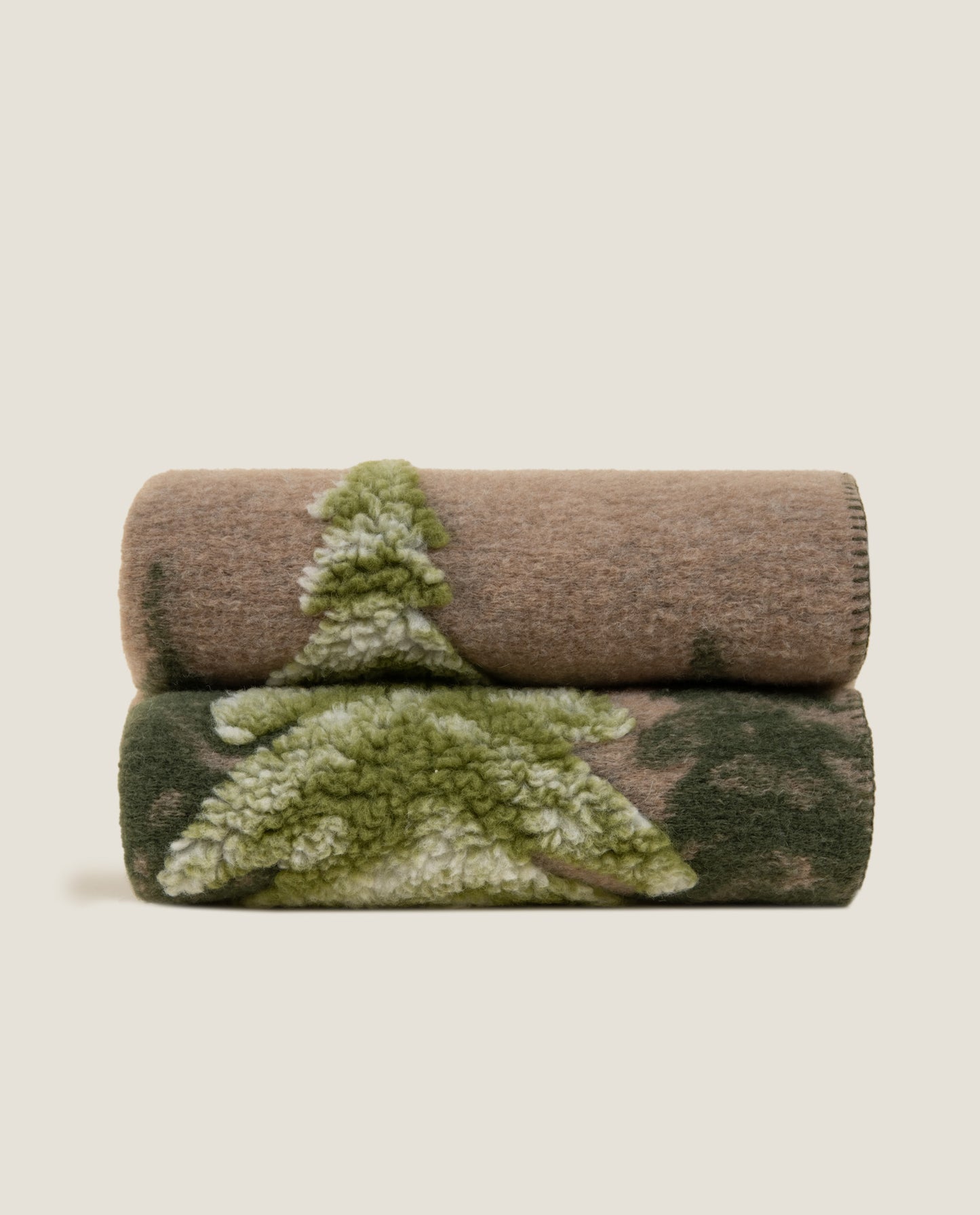 I FRATI HOME -Coperta Bosco verde