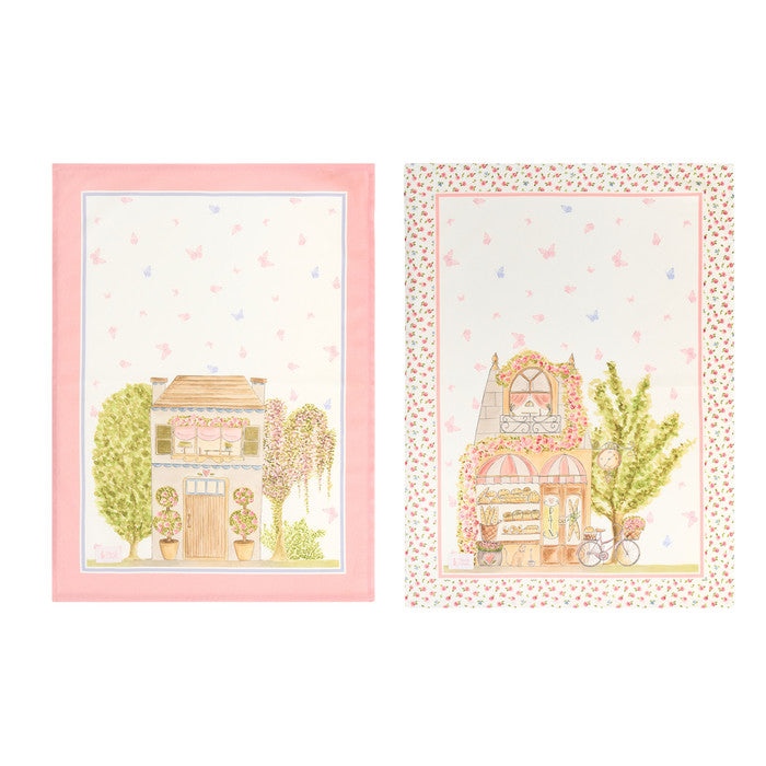 Nuvole di stoffa - strofinaccio la vie en rose