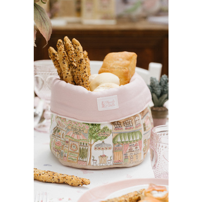Nuvole di stoffa - cestino la vie en rose