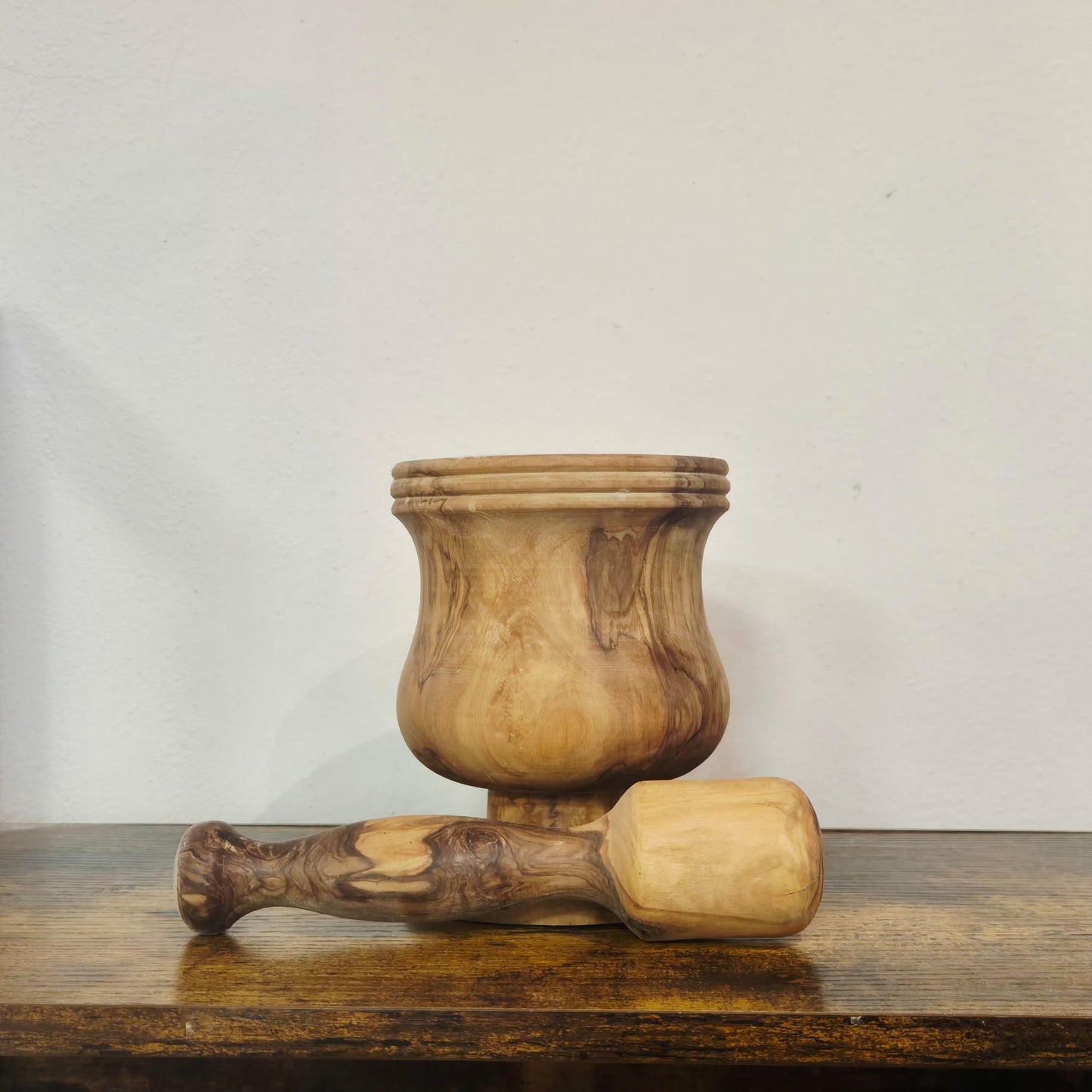 Mastro Jack -mortaio in olivo