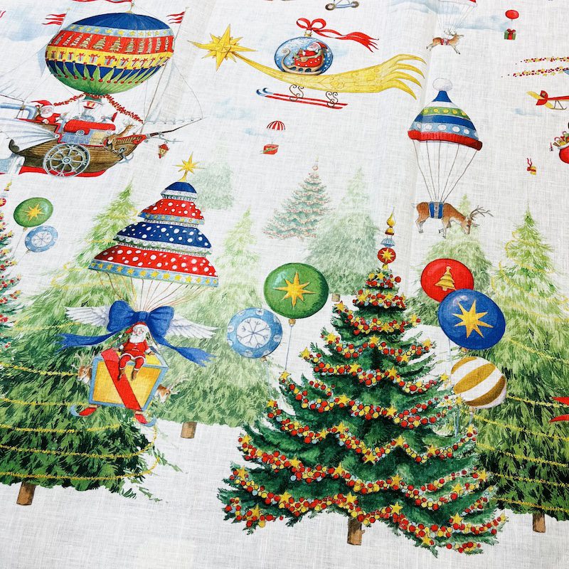Tessitura Toscana Telerie - tovaglia air Christmas