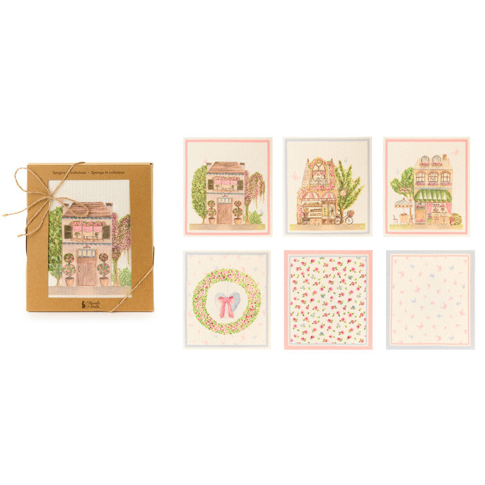 Nuvole di stoffa - set 6 spugne