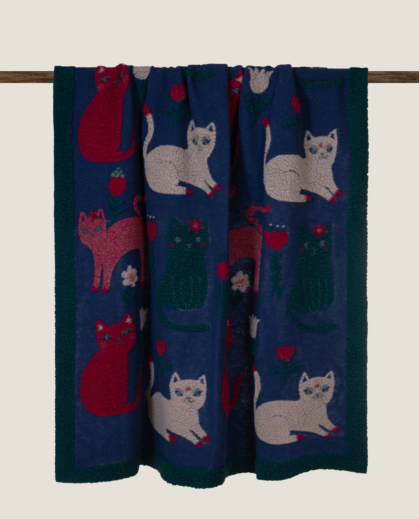 I FRATI HOME -Coperta lana cotta gatto