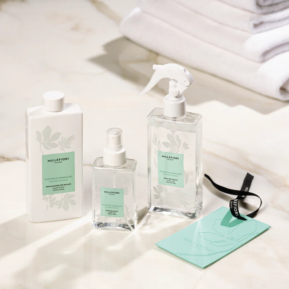 Millefiori milano -Spray per tessuti patchouli e smeraldo