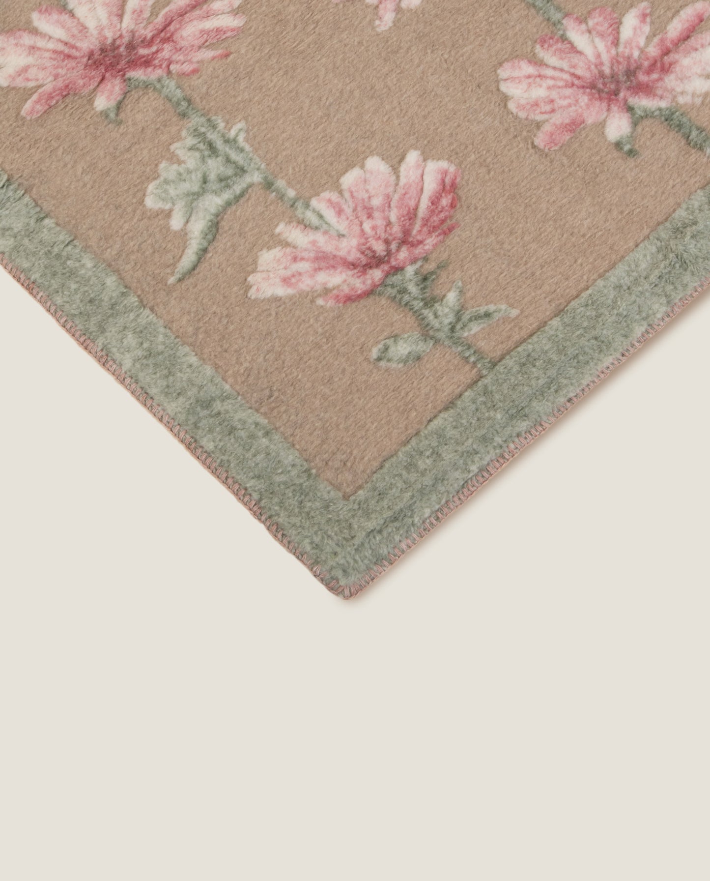 I FRATI HOME -Plaid Cicoria Rosa (cachmere)
