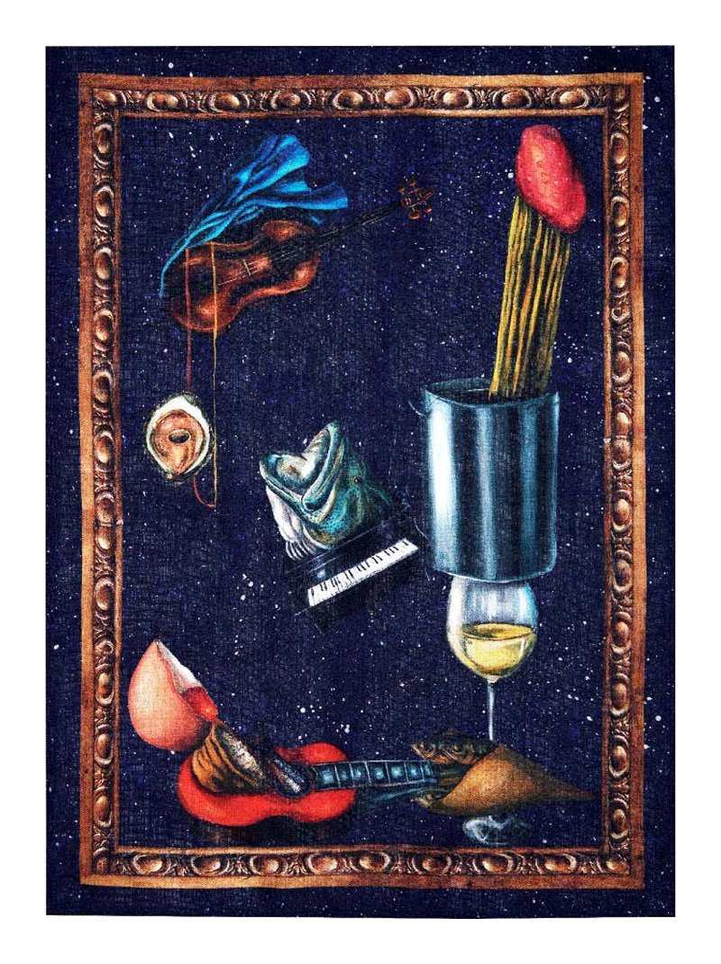 Tessitura toscana telerie -Asciughino rhythm and food