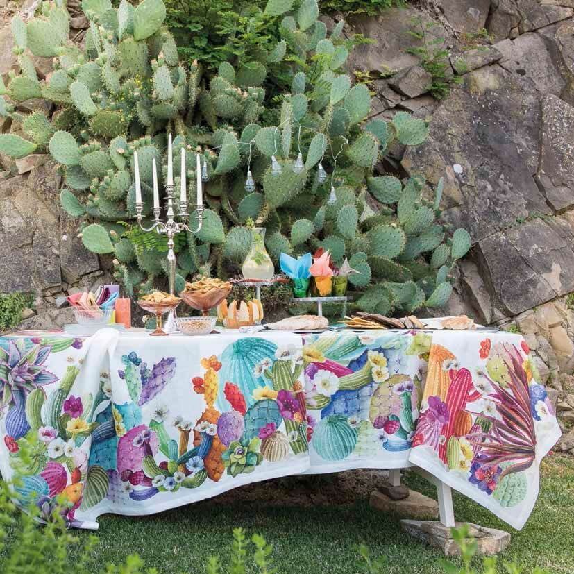 Tessitura Toscana Telerie - Tovaglia Cactus