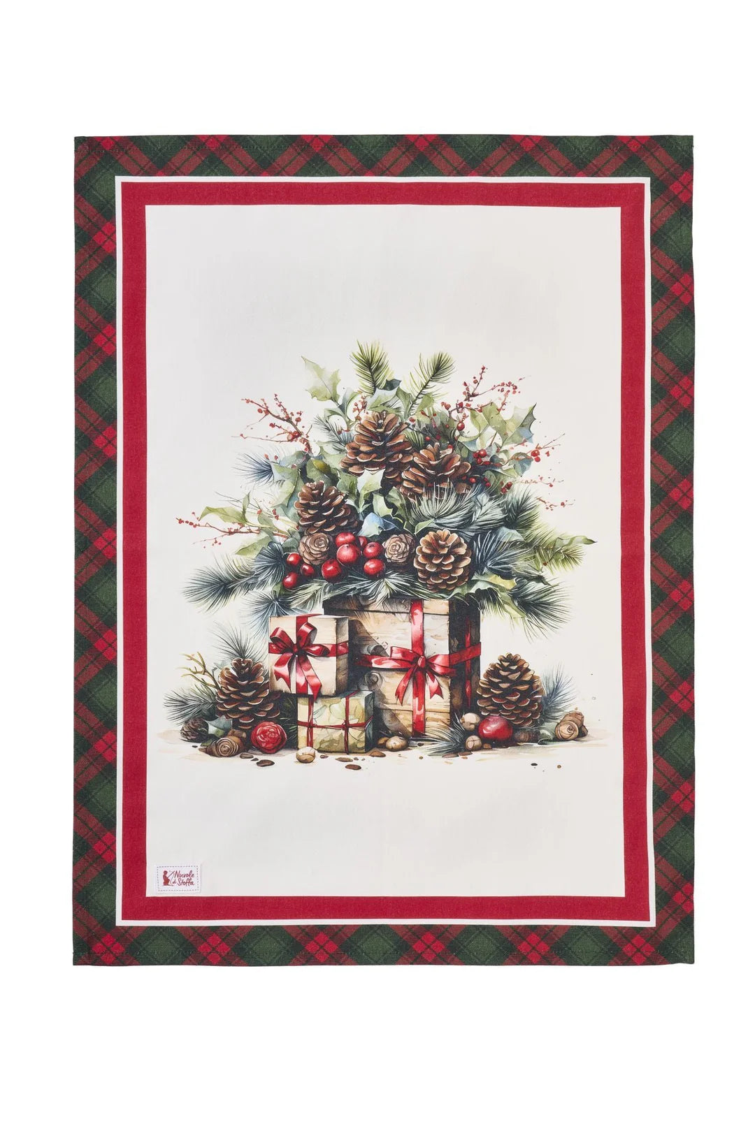 Nuvole di stoffa -strofinaccio natale fantasie assortite