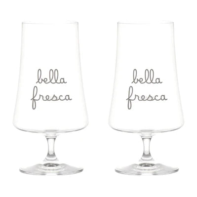 Simple day - set 2 calici da birra