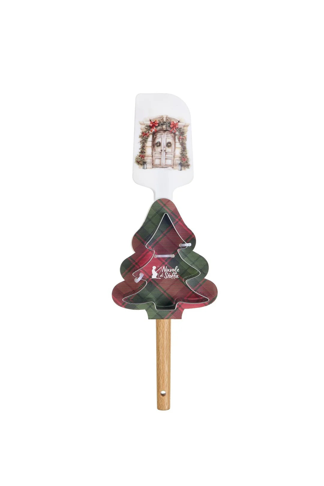 Nuvole di stoffa -spatola con stampino 6 fantasie assortite