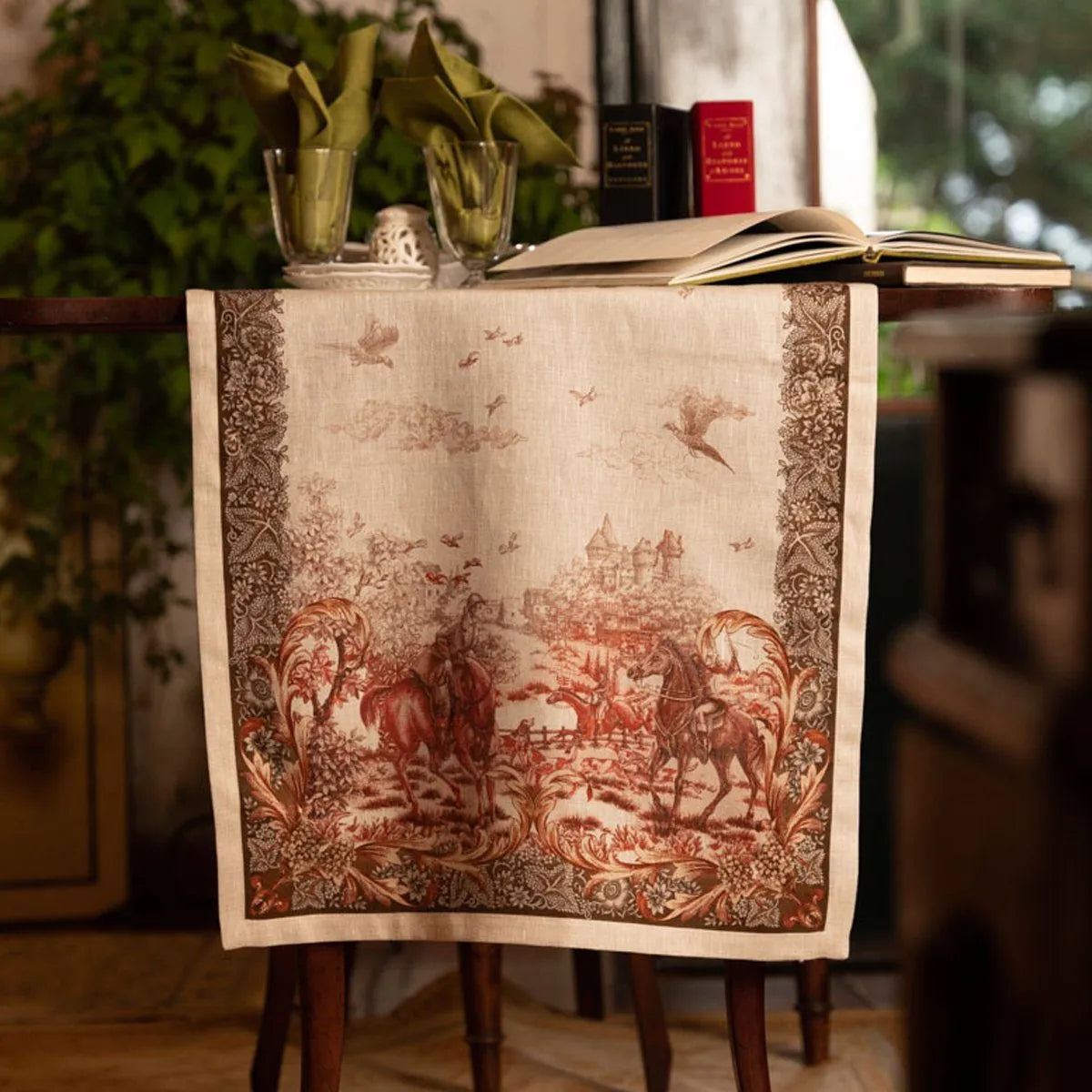 Tessitura toscana telerie -Runner Cottage