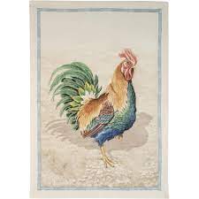 Tessitura toscana telerie -Asciughino Rooster
