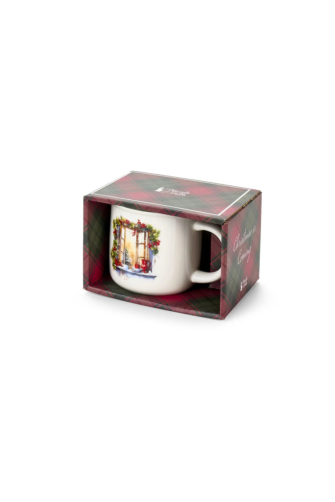 Nuvole di stoffa TAZZA CHRISTMAS COMING 9.4x7.2x8.7