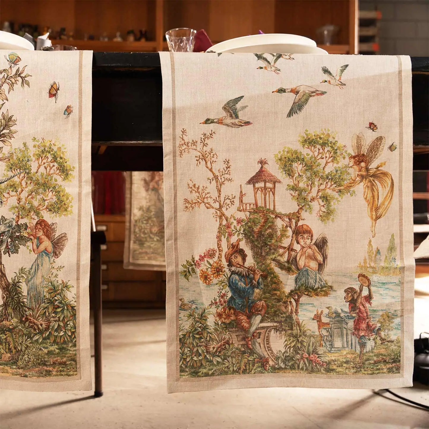 Tessitura toscana telerie -Runner Fabuleux