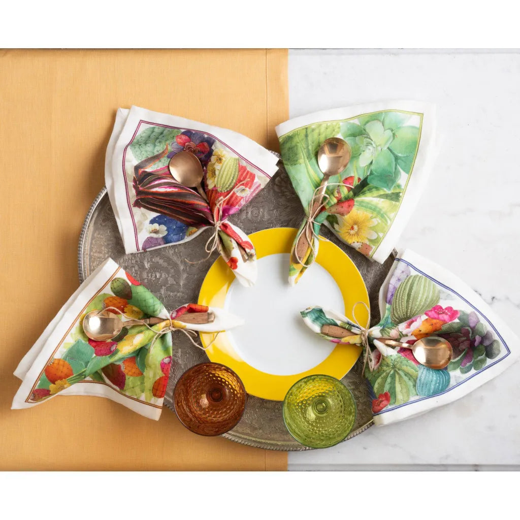 Tessitura Toscana Telerie - Set Tovaglioli Ficu