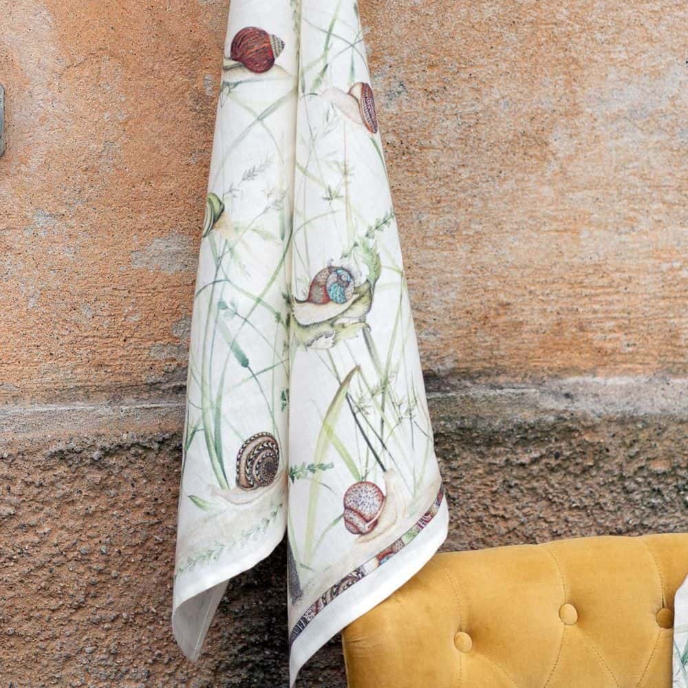 Tessitura toscana telerie -Asciughino Filo d'erba