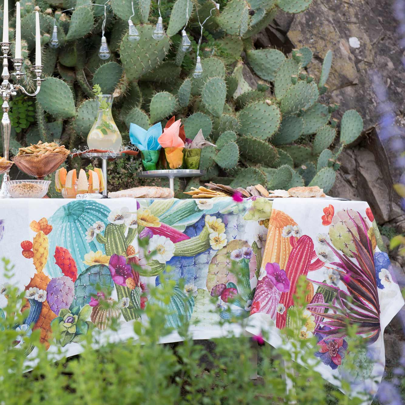 Tessitura Toscana Telerie - Tovaglia Cactus