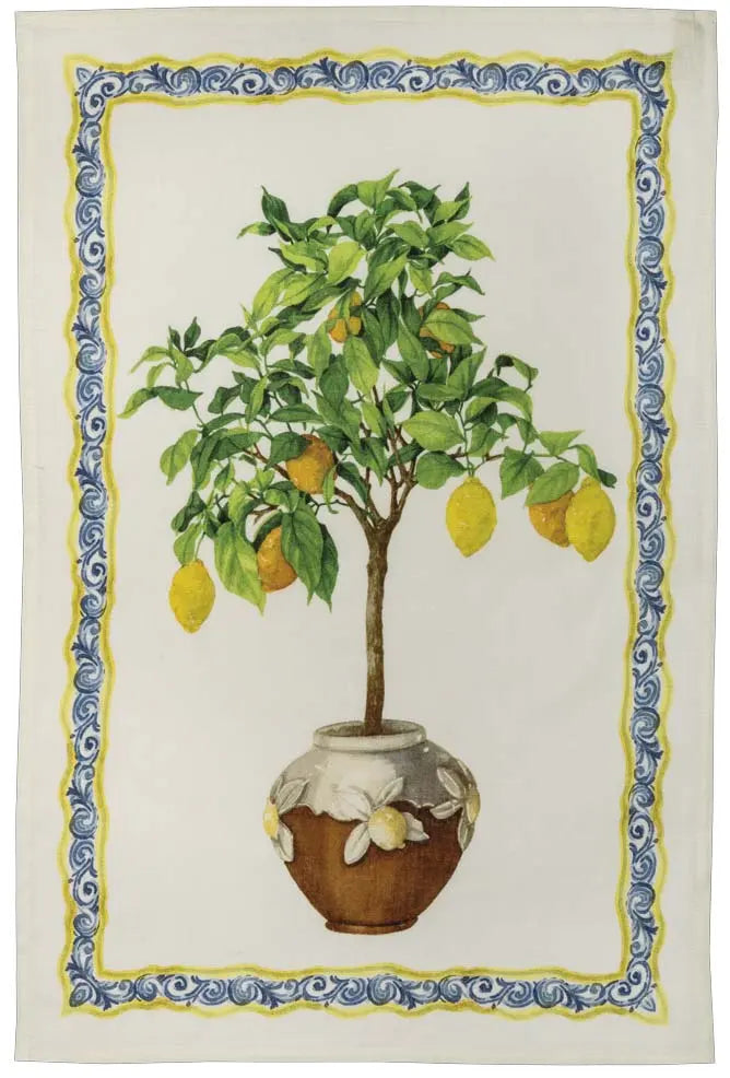 Tessitura toscana telerie -Asciughino Limonaia