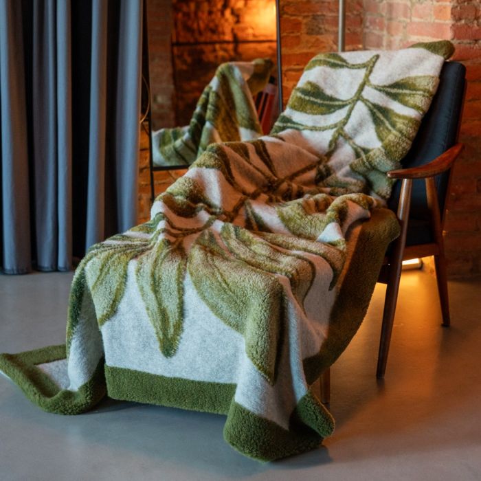 Tessitura toscana telerie -tamarindo plaid