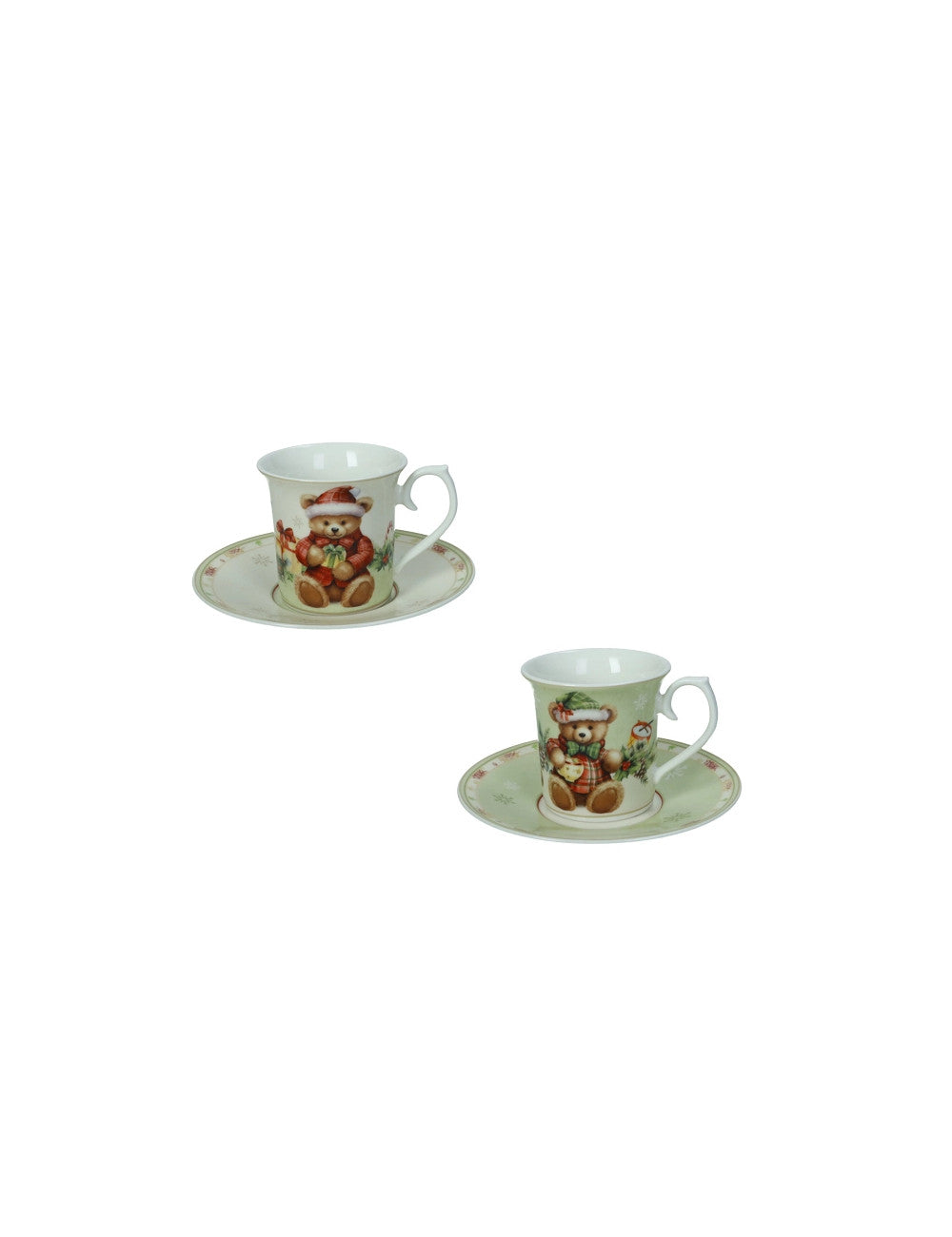 Brandani -le coccole - set 2 tazzine da caffè