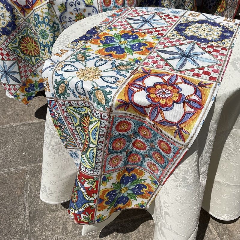 Tessitura toscana telerie -runner Camastra