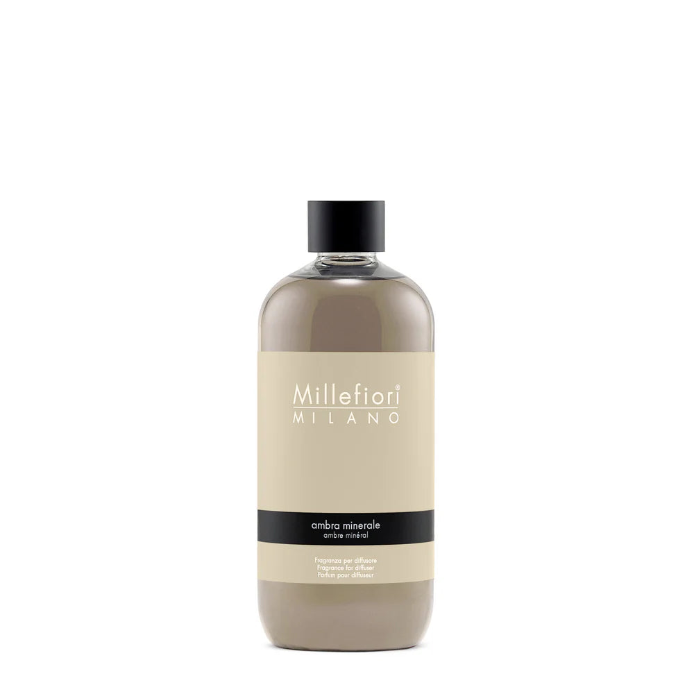 Millefiori Milano Fragranza Per Diffusore Ambra Minerale