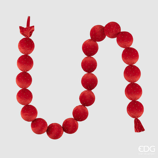 EDG - Festone con 20 sfere con strass