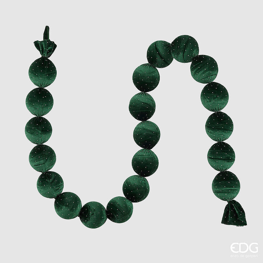 EDG - Festone con 20 sfere con strass