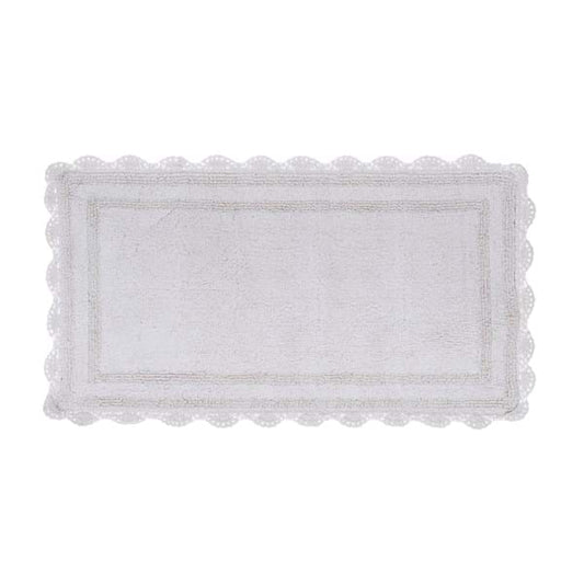 Blanc Mariclo tappeto con crochet