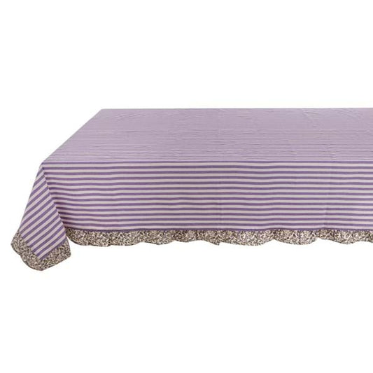 blanc mariclo' - tovaglia con gala e righe