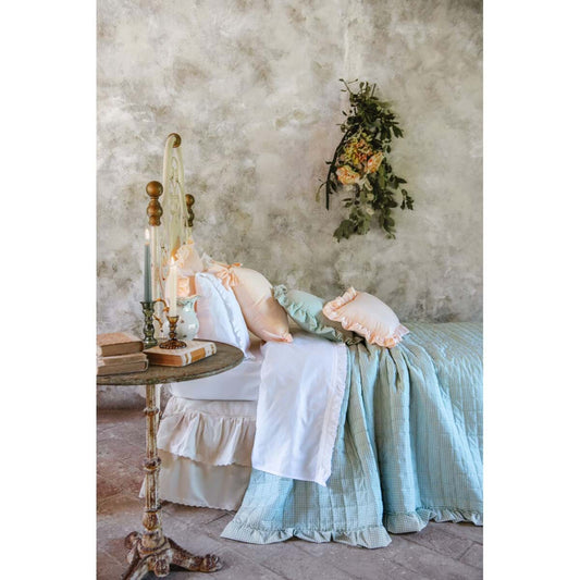 Blanc Mariclo. trapunta matrimoniale