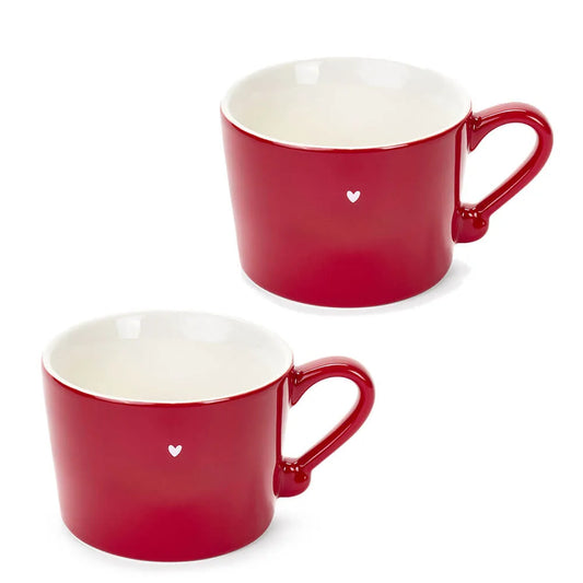 Nuvole di Stoffa Coppia Tazze Porcellana 350 ml