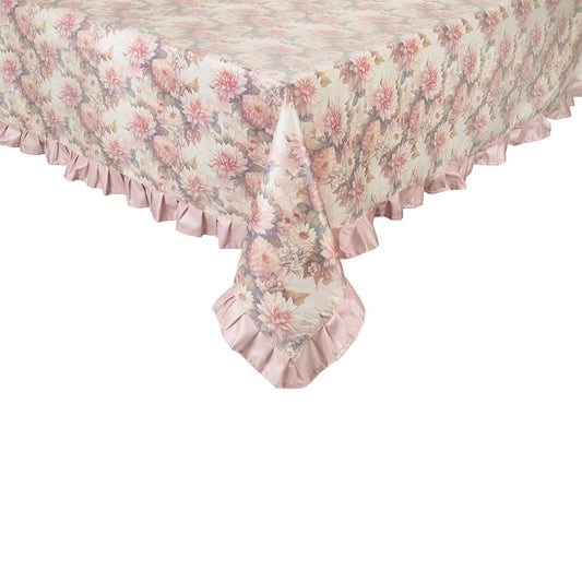 Nuvole di stoffa -tovaglia plastificata melisse rosa