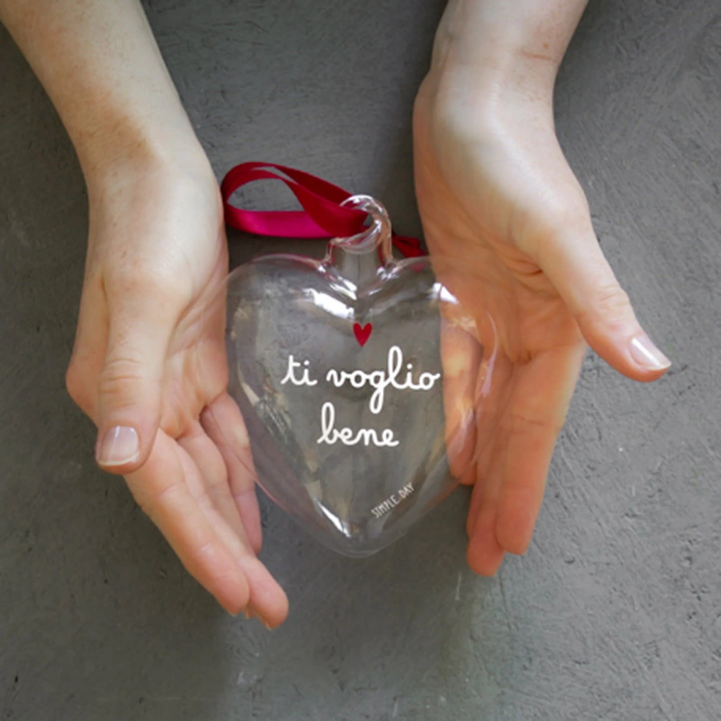 Simple day -pallina cuore noi due
