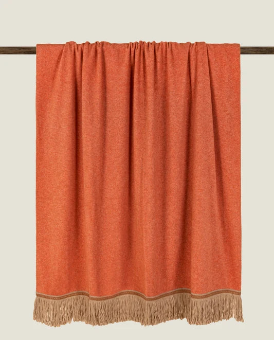i Frati -coperta con frange lunghe bamboo