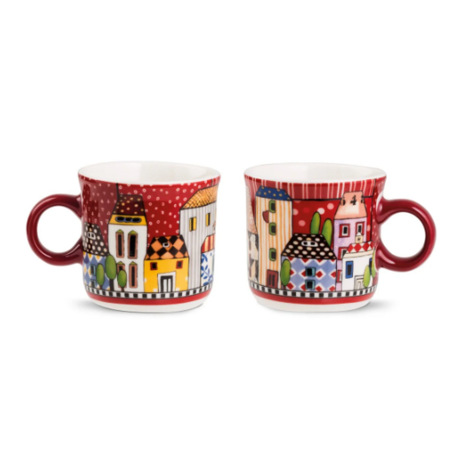Egan -Paese mio -set 2 tazzine caffe ass