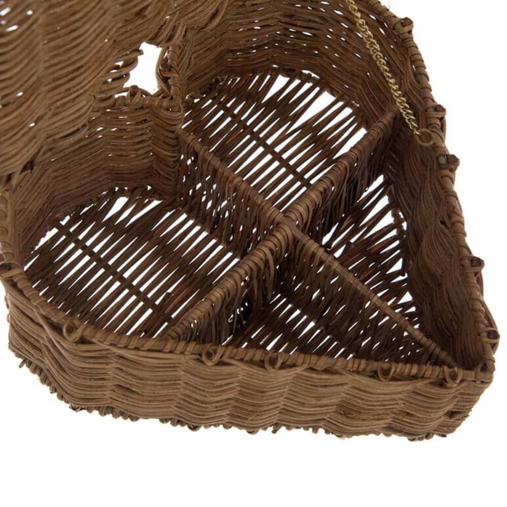 Cestino Rattan Cuore