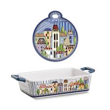 Egan -Paese mio- set pirofila con sottopentola