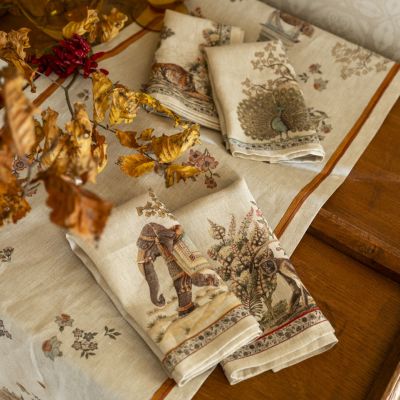 Tessitura Toscana Telerie -set 4 tovaglioli mudra