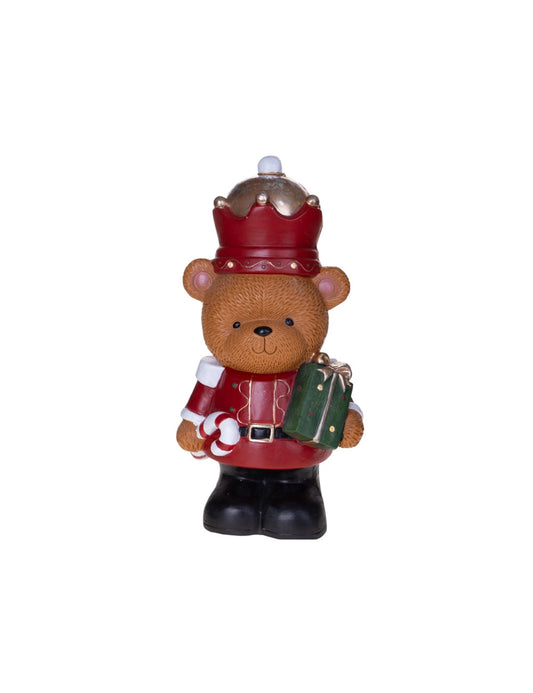 Brandani - orsetto con pacchi regalo e led
