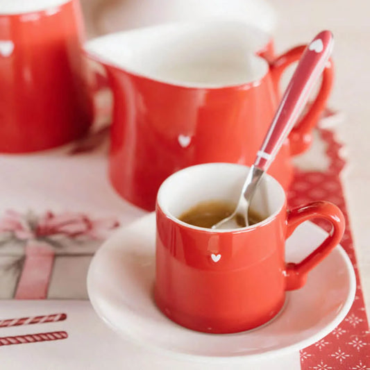Nuvole di Stoffa Coppia Tazzine Caffè con Piattino – Storia di Natale